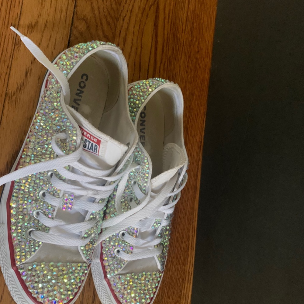 Blinged Converses - Picture 2 of 3